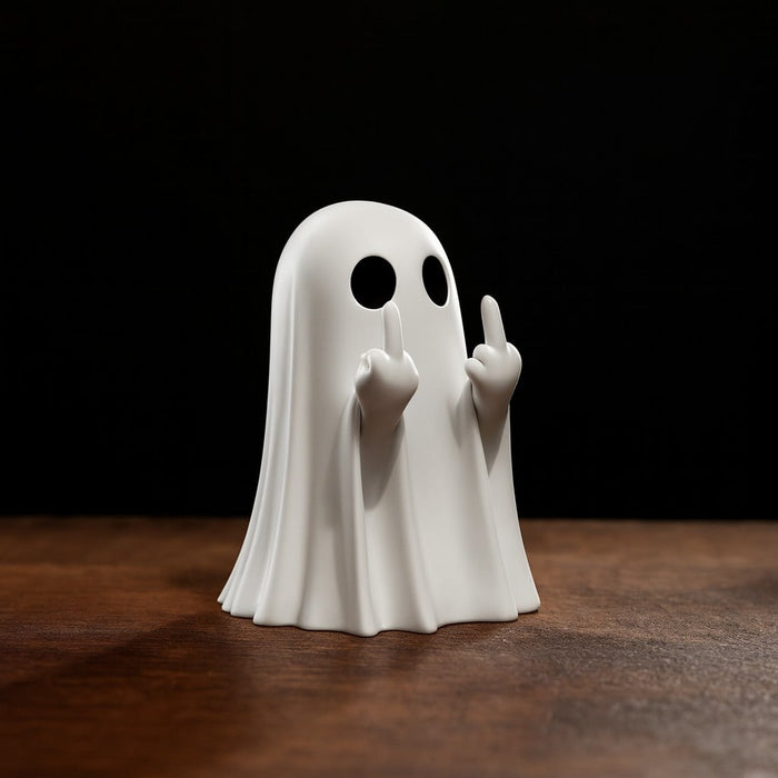 Cute & Funny Ghost Figurine – Halloween Decoration
