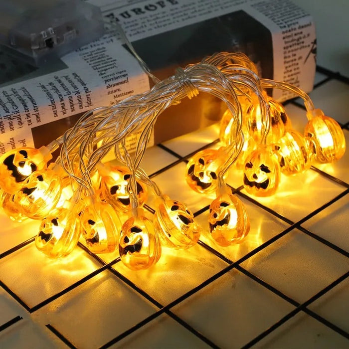 π Halloween Pumpkin String Lights β Spooky & Fun Decoration! π